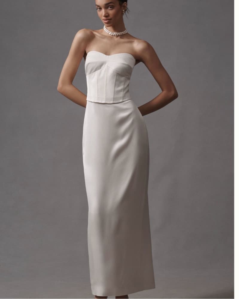 Reformation Ariyah Corset Maxi Dress - Image 1