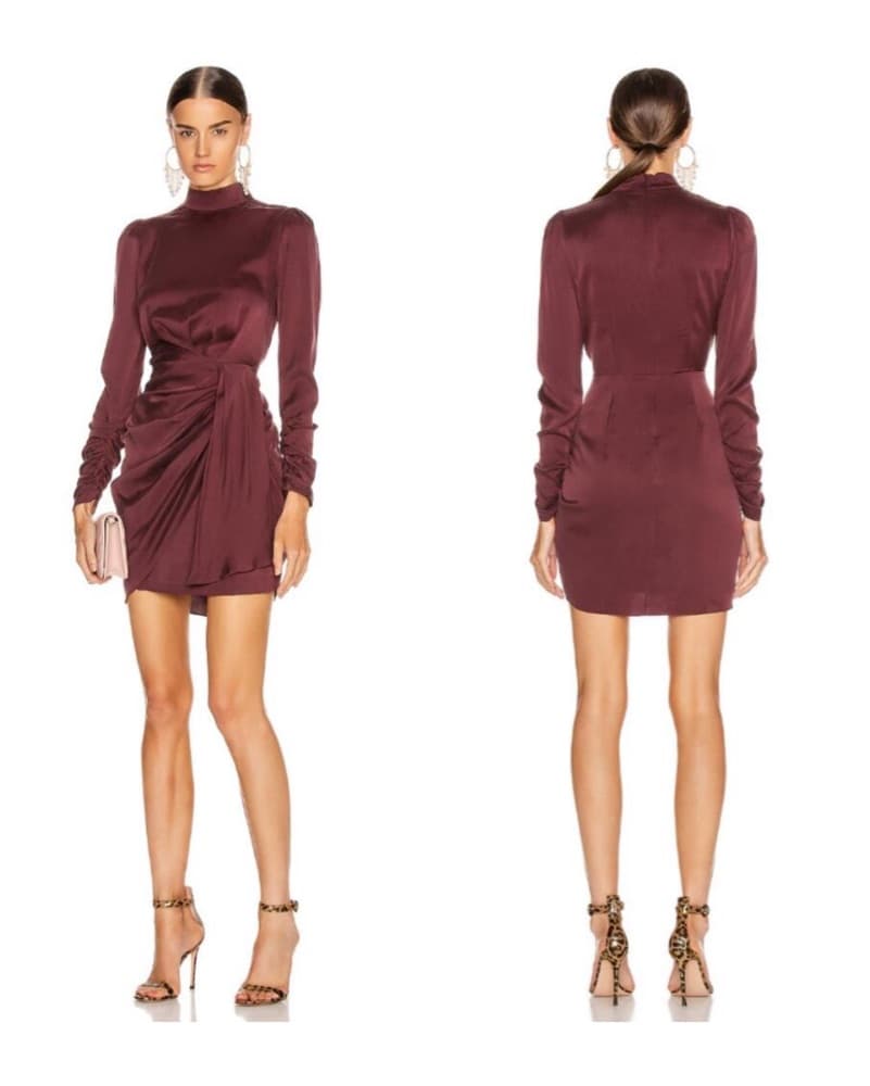 ZIMMERMANN Draped Espionage Mini Dress  - Image 1