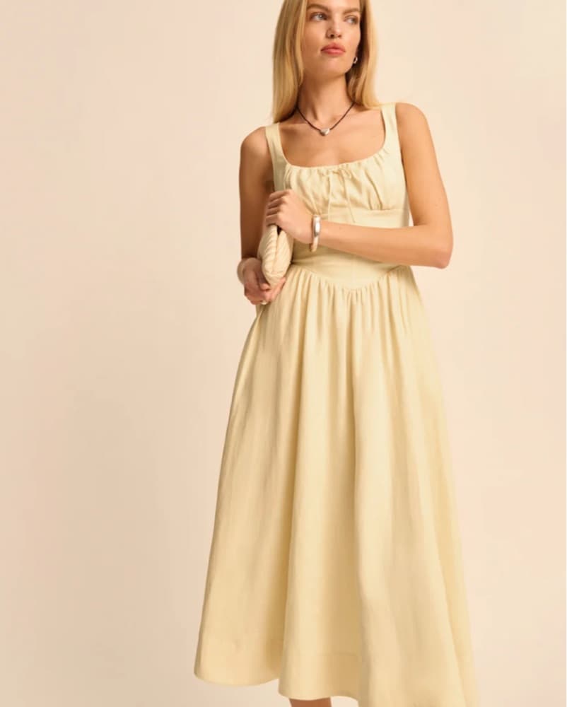 Reformation Linen Dress - Image 1