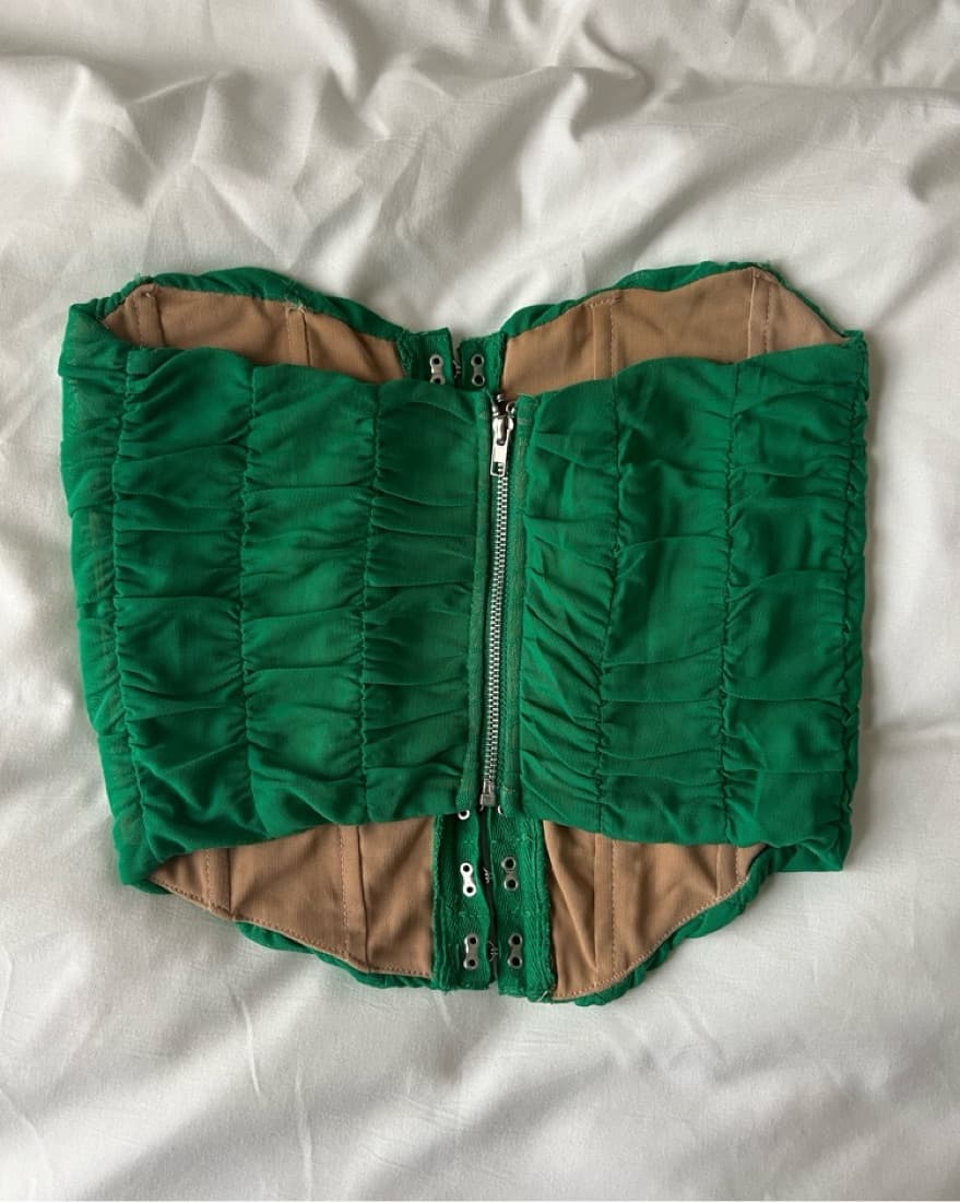 Edit By Nine Green Corset - Image 2