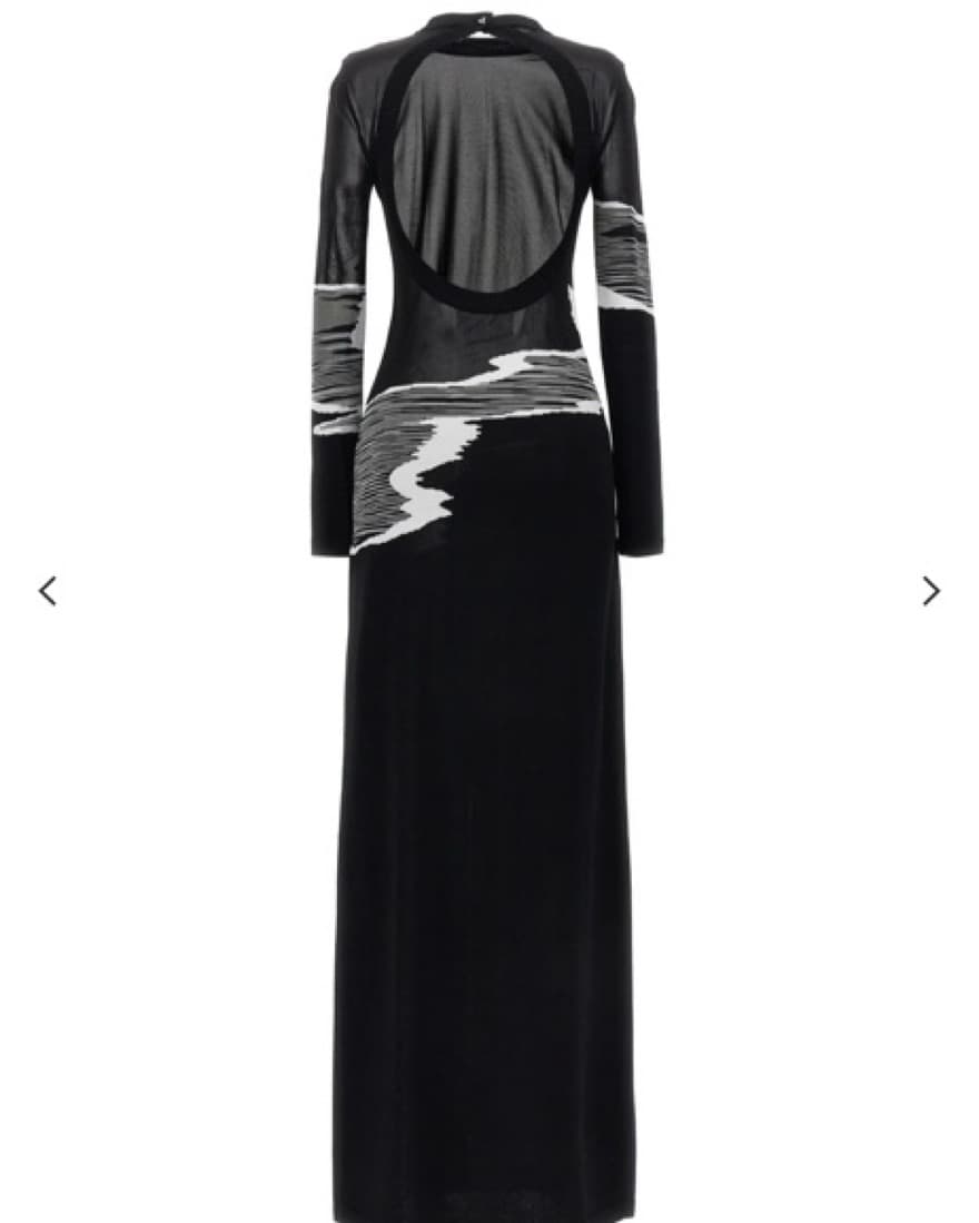 Missoni Long Sleeve Maxi Dress - Image 3