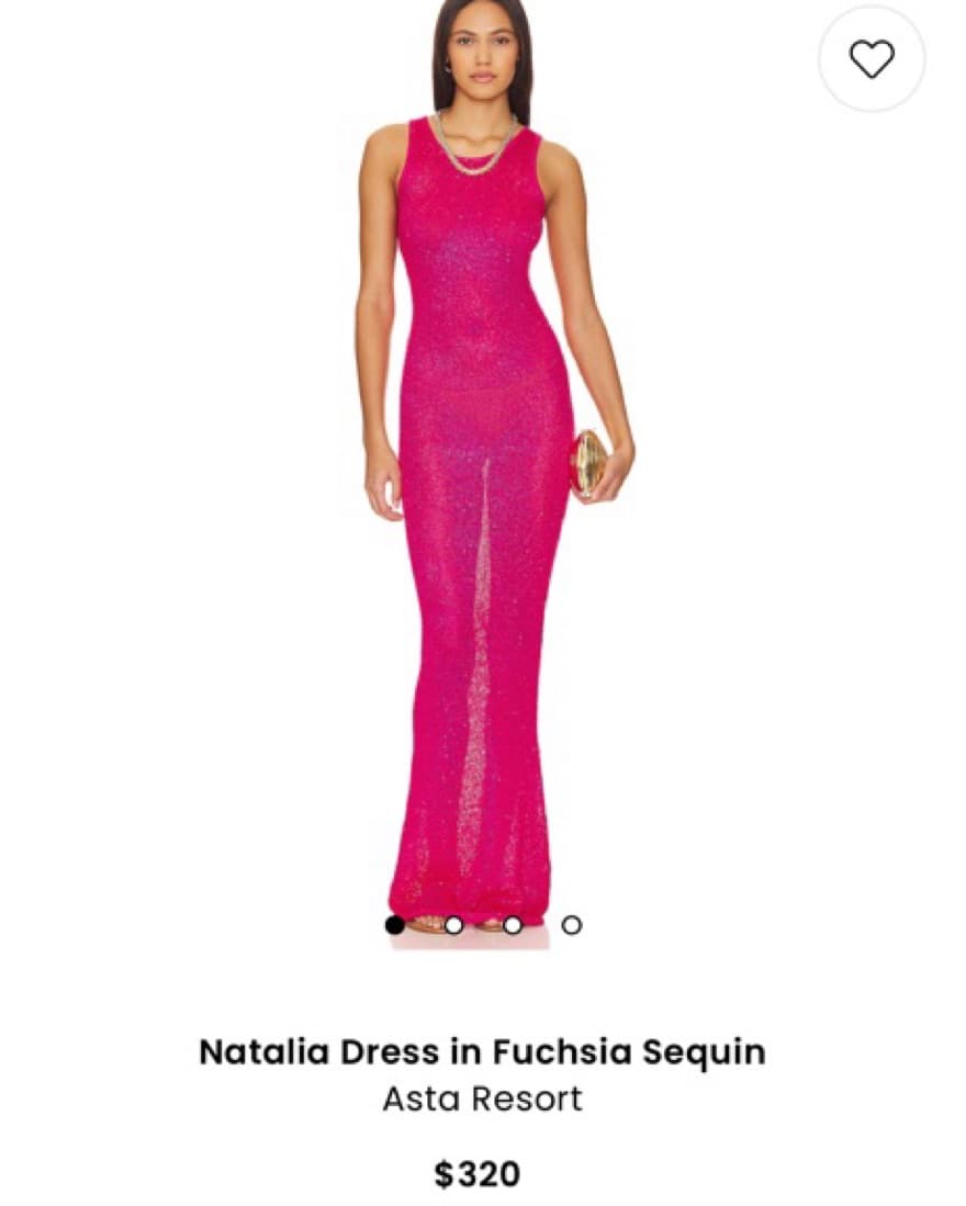 Asta Resort Fuschia Natalia Dress - Image 2