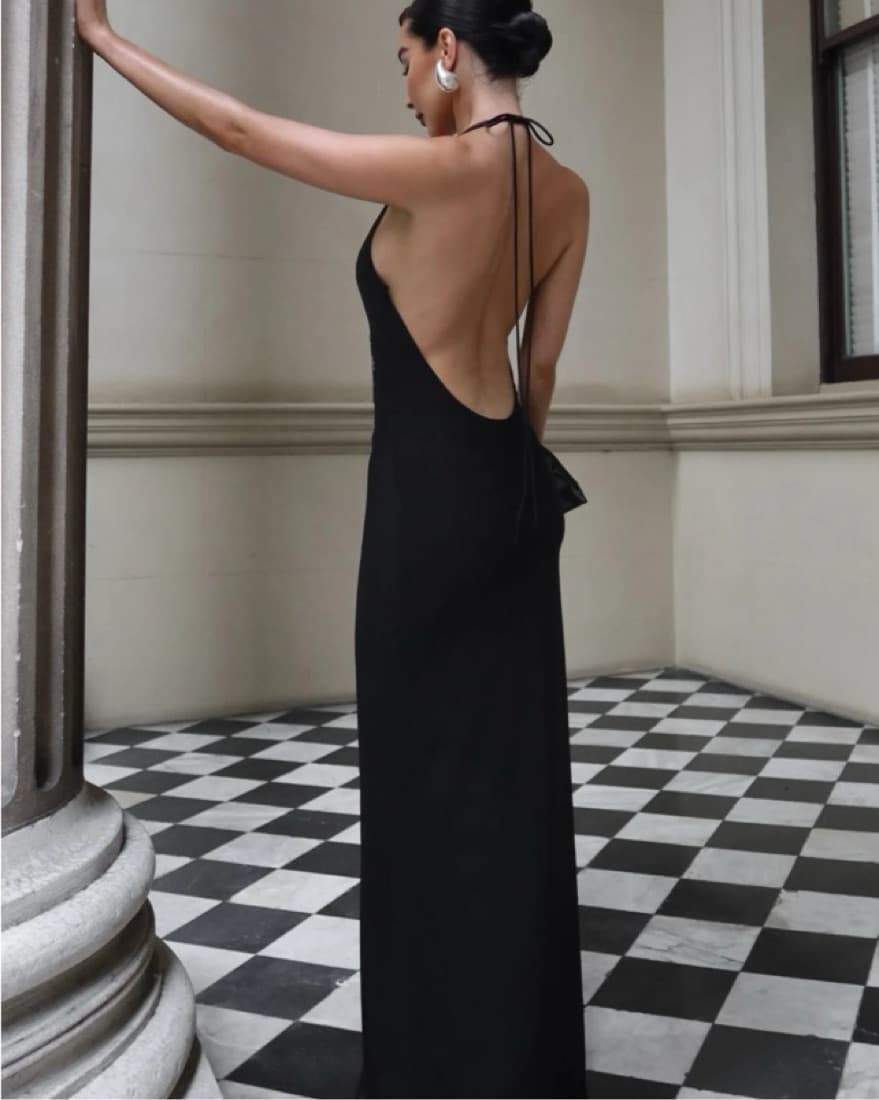Beaded maxi Evening Dress - Image 4