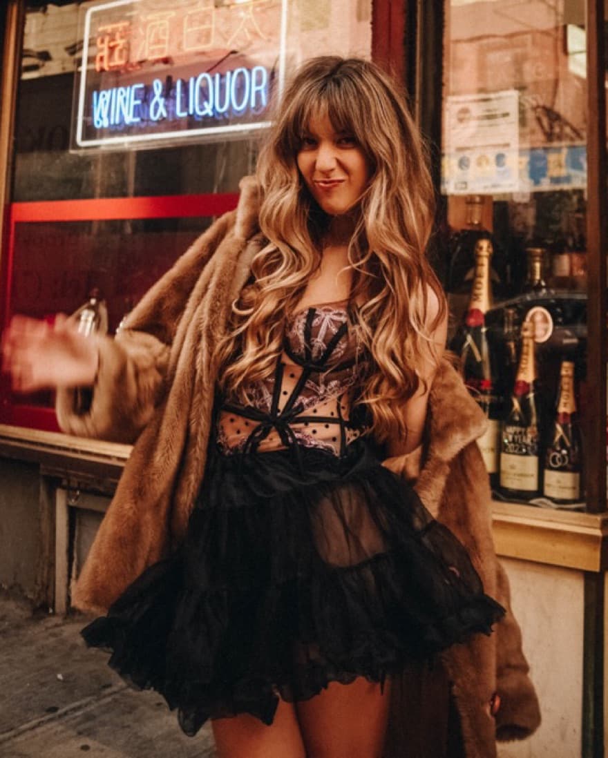 For Love & Lemons Isla Teddy - Image 1