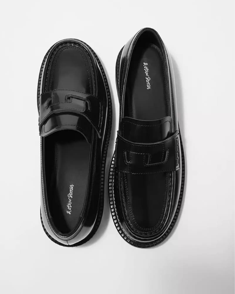 Mango Leather Loafers  - Image 2