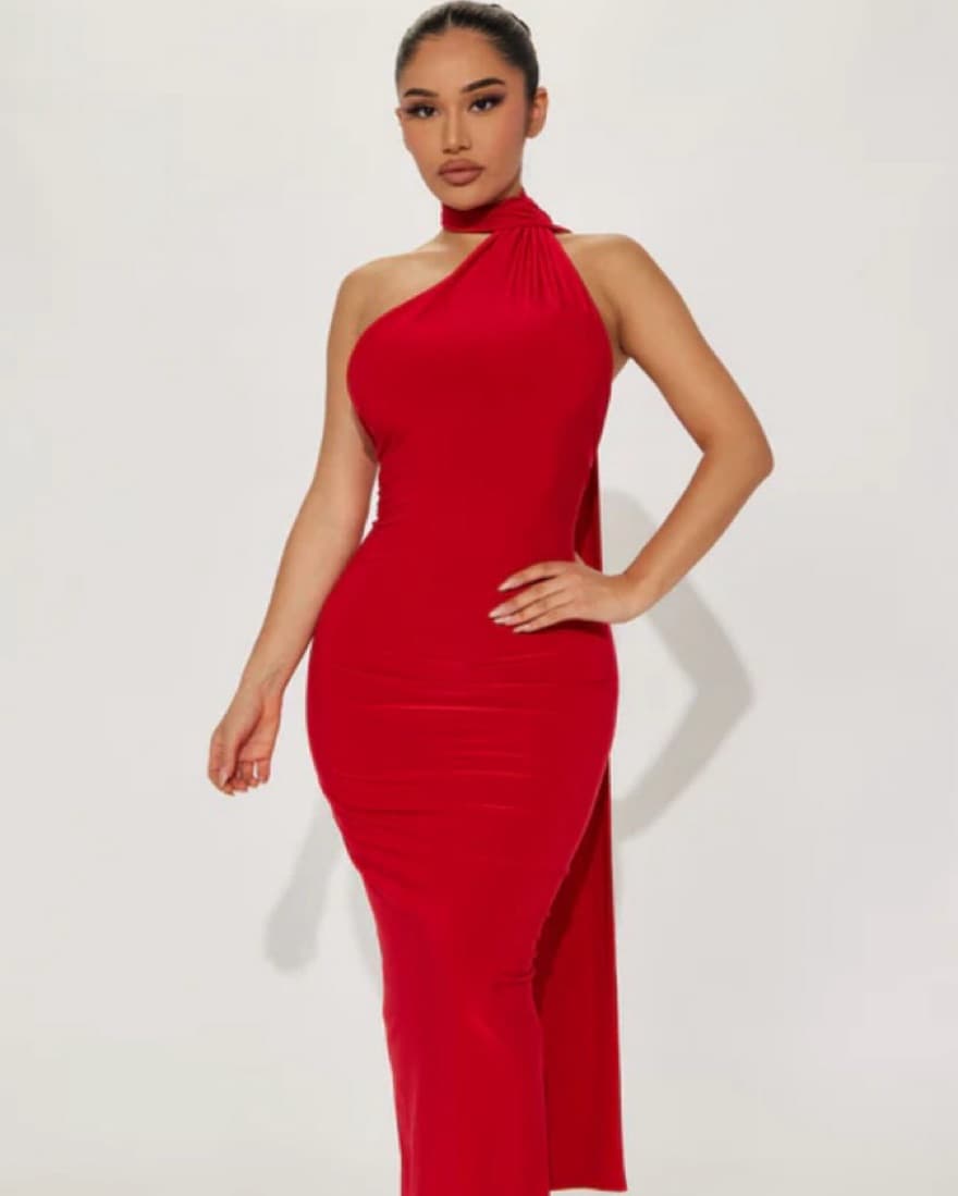 Red Formal Dress  - Image 1