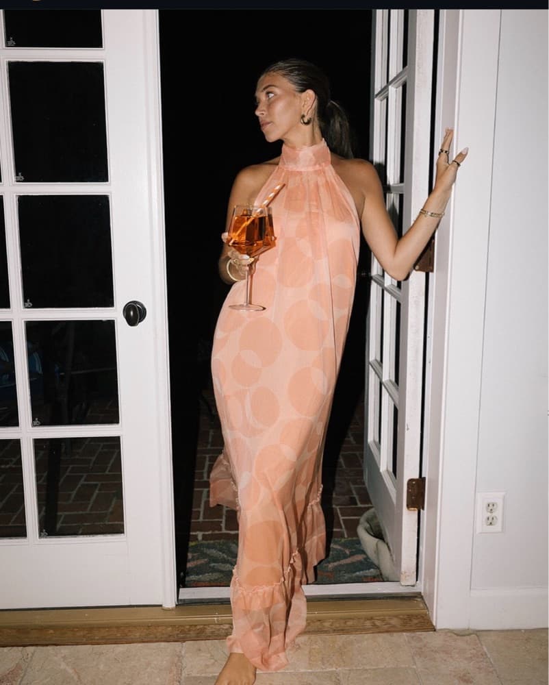 Shop Fancy US- Zelda Halter Neck Maxi - Image 1