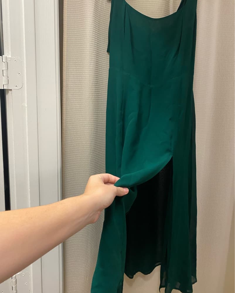 Green Reformation Dress - Image 2