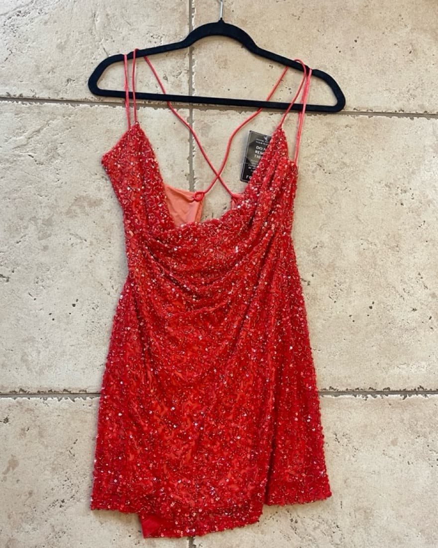 Retrofete Sequin Mini Dress - Image 2