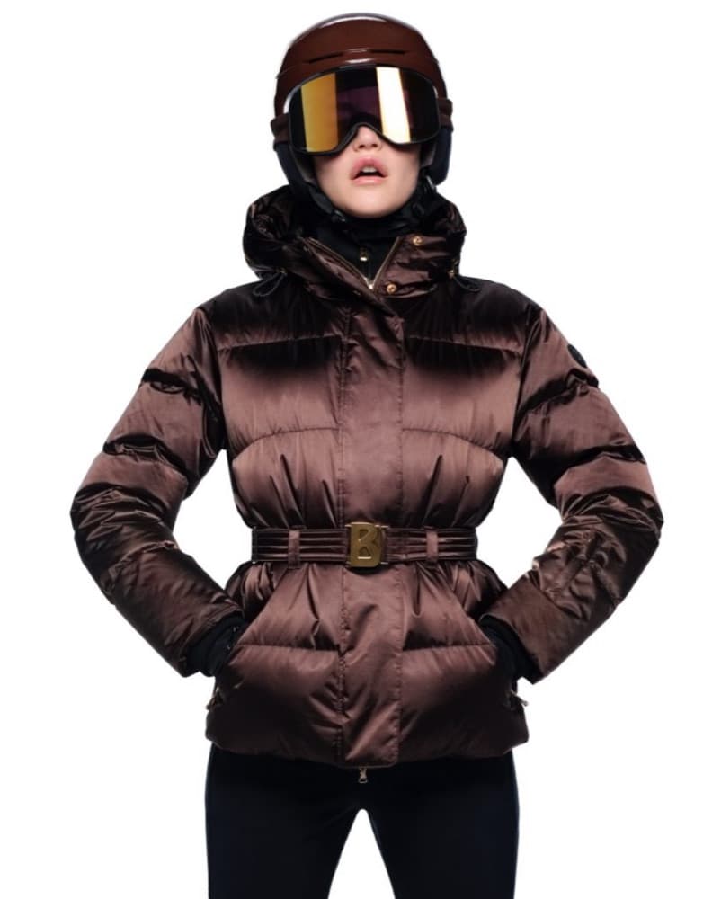 Bogner Selma Brown Belted Ski Jacket - Image 1