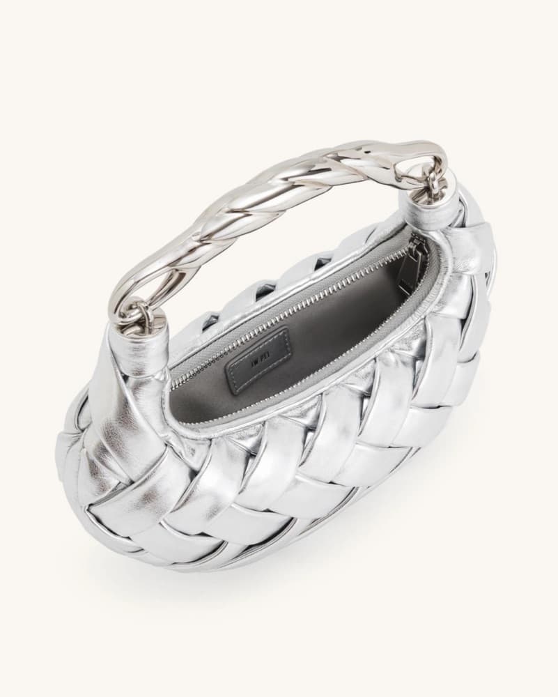 JW Pei Silver Orla Weave Bag - Image 2