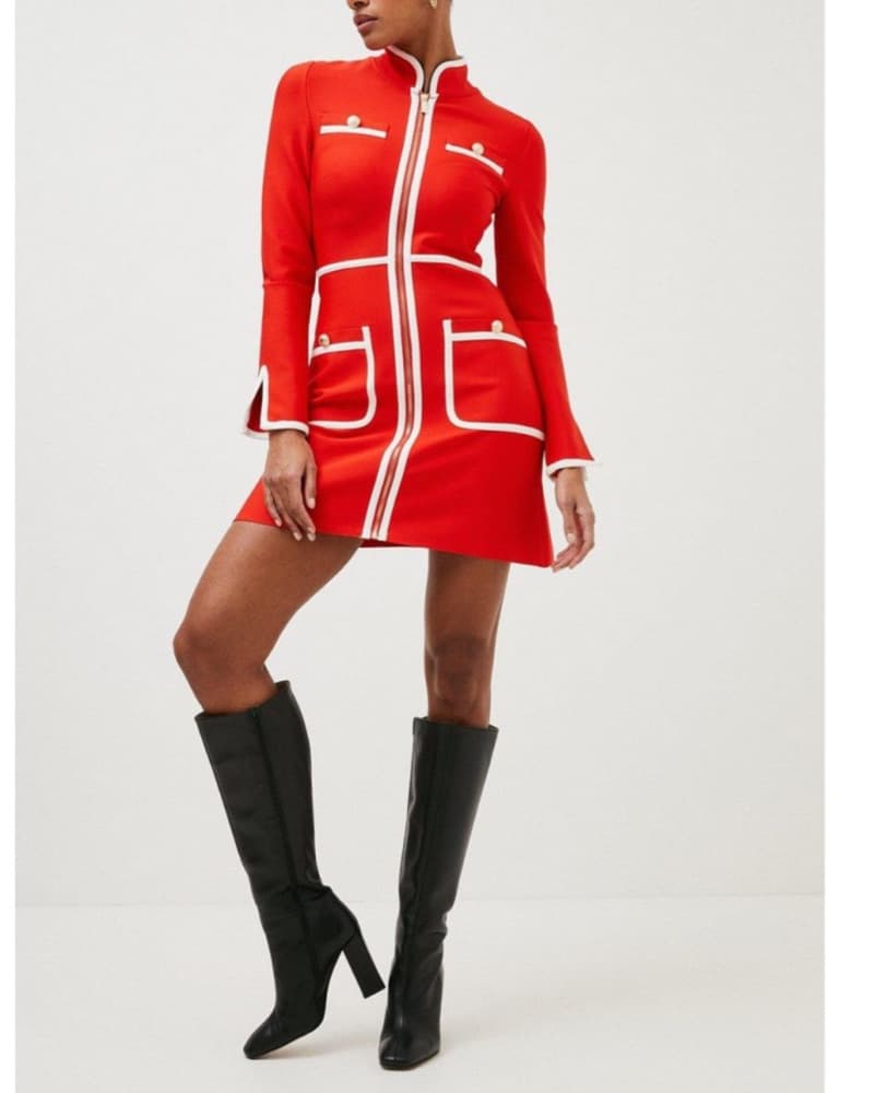 Karen Millen Figure Form Bandage Knit - Image 3