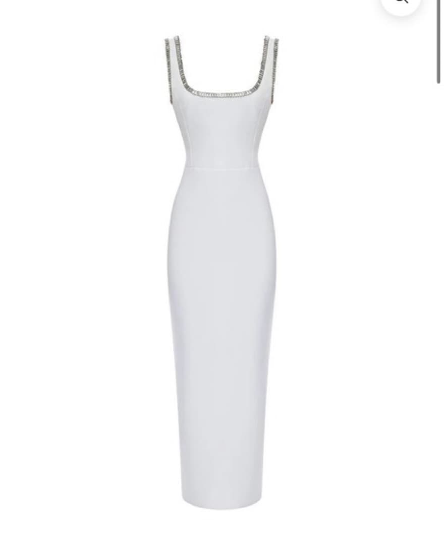 Rasario- CRYSTAL EMBELLISHED CREPE LONG  - Image 5