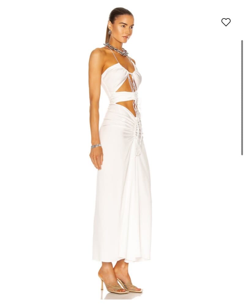 Christopher Esber Ruched Maxi Dress - Image 2