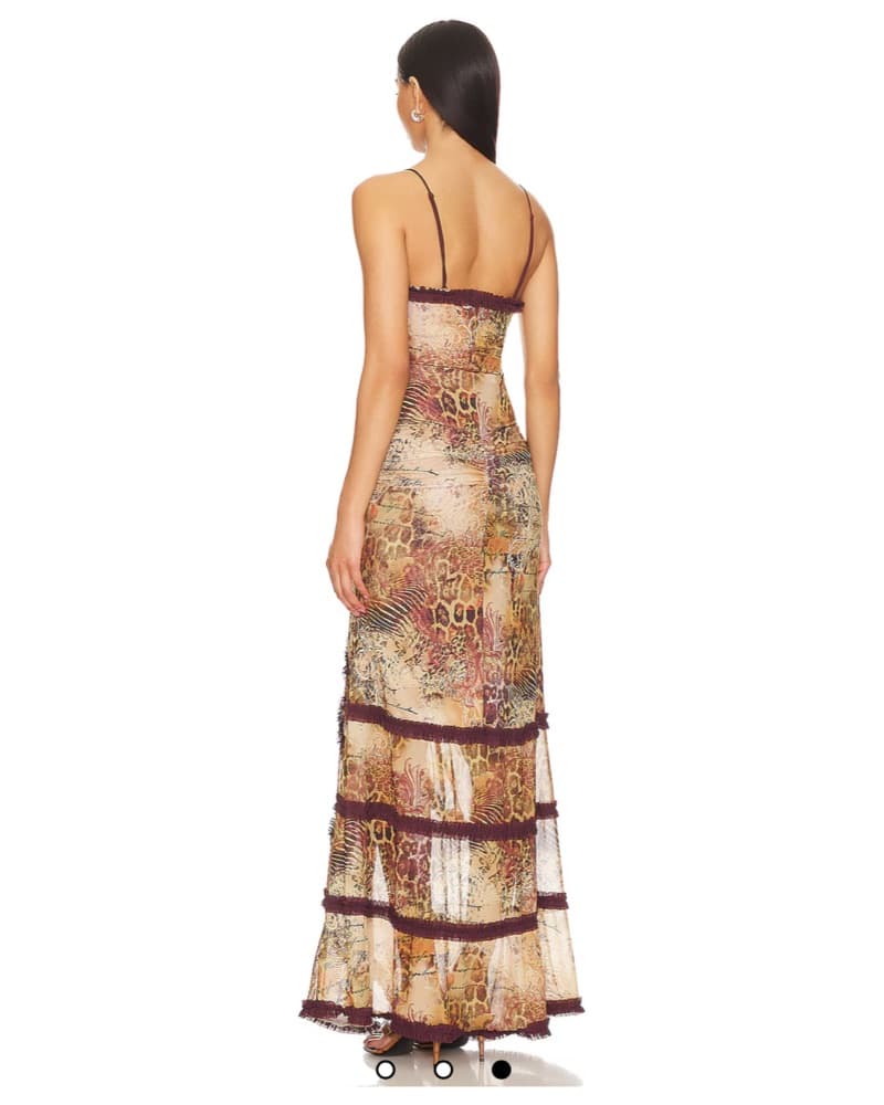 Jaded London Open Neck Maxi Dress  - Image 3