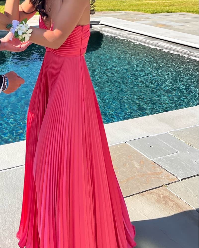 Alc Bright Pink Dress - Image 2