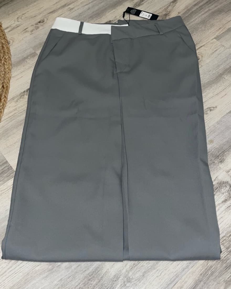 Grey midi Skirt  - Image 3