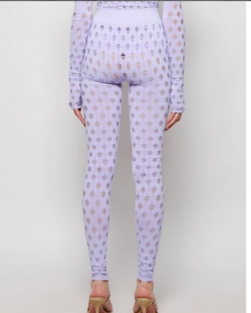 Maisie Wilen Perforated Leggings  - Image 3