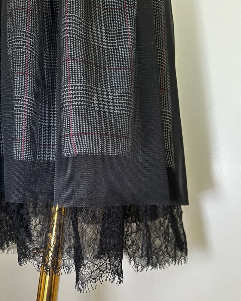 TULLE LACE SKIRT - Image 2