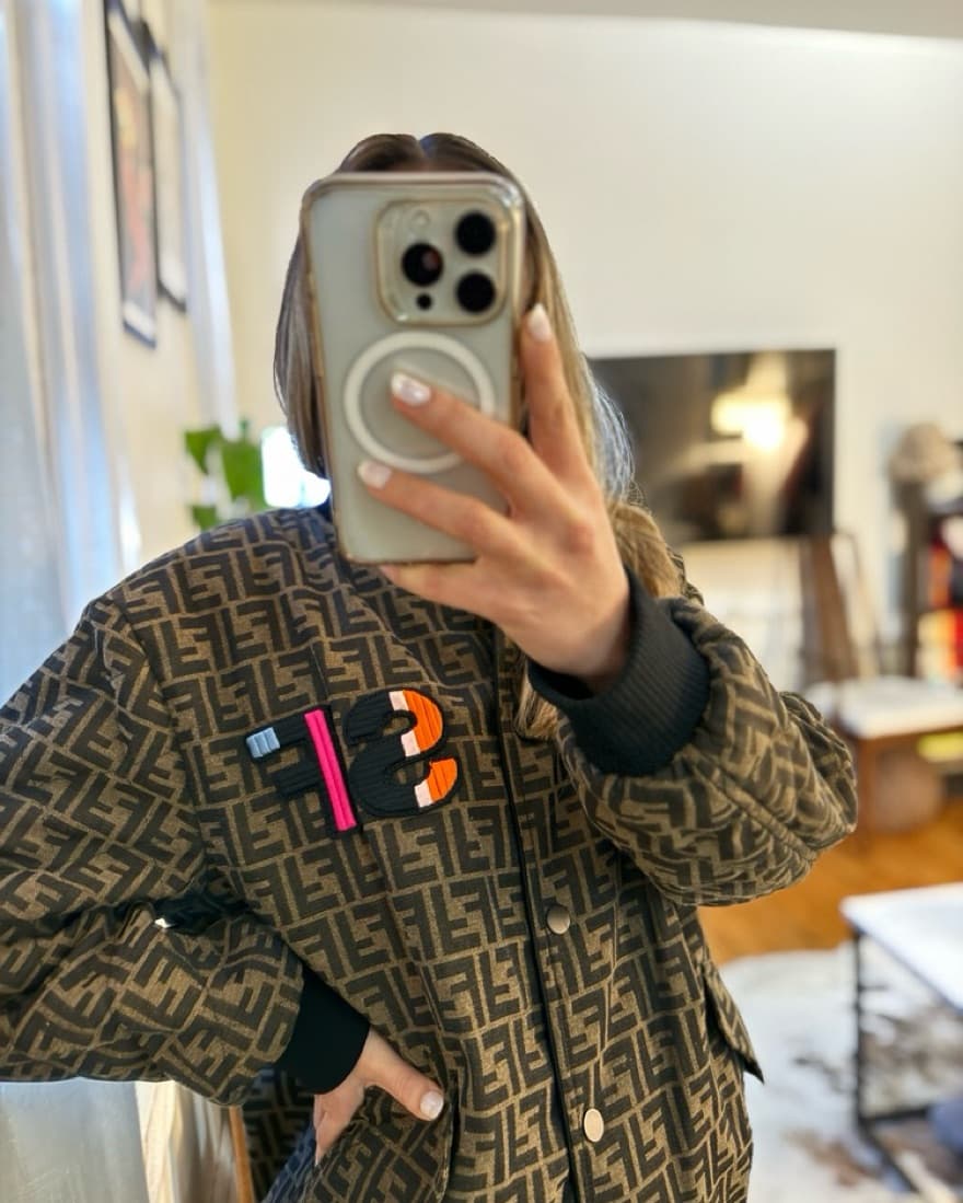 FENDI Letterman Bomber Jacket - Image 2