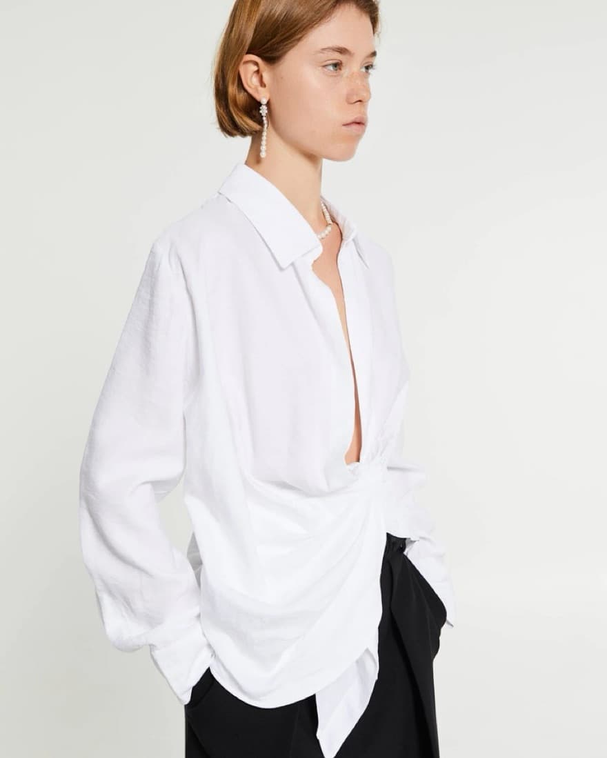 Jacquemus La Chemise Bahia Top - Image 3