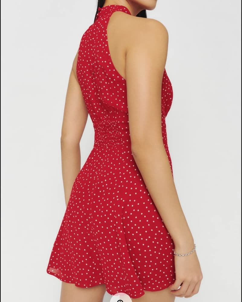 Reformation Aylani Mini Dress - Image 2