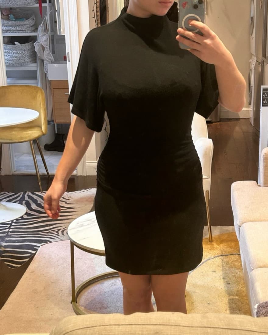Reformation Black Dress - Image 2