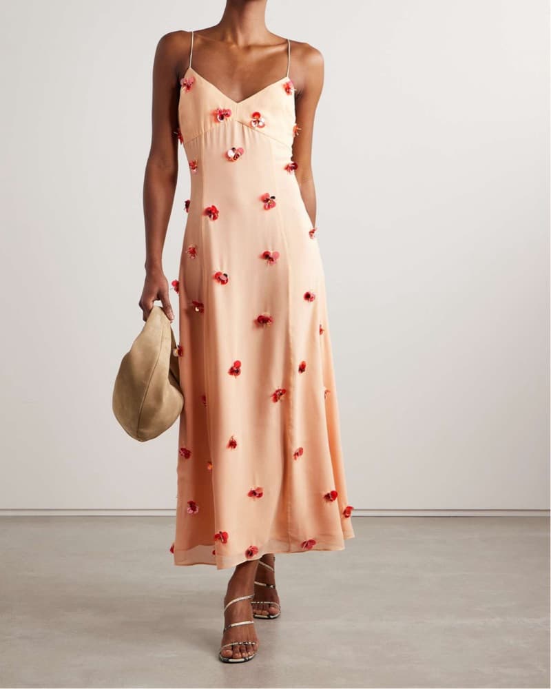 Ulla Johnson Eve Embellished Slk Chiffon - Image 1