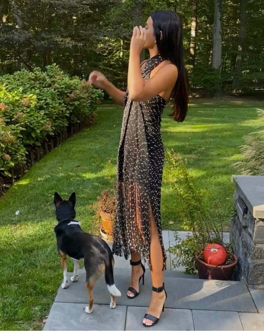 Jacquemus Cortese Fringe Halter Gown - Image 2