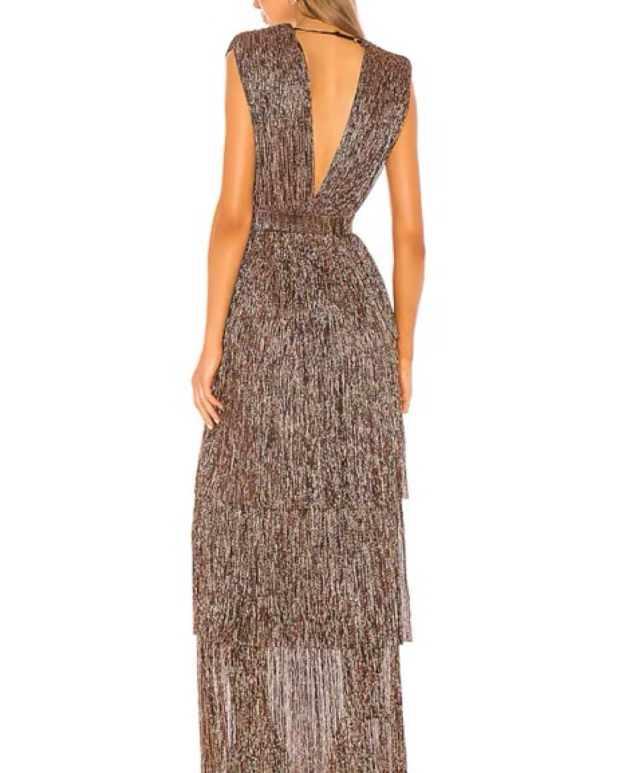 Sabina Musayev Skylar Gown in Bronze - Image 3
