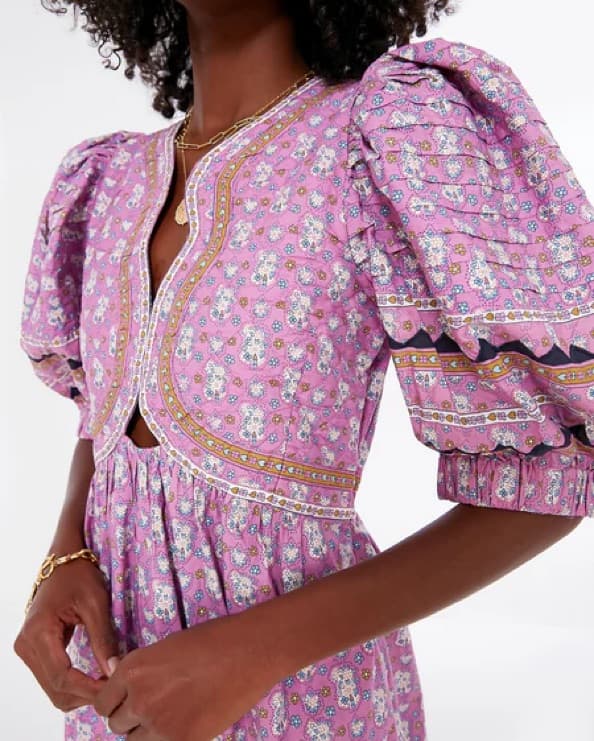 Sea NY Lilac Perry Dress - Image 3