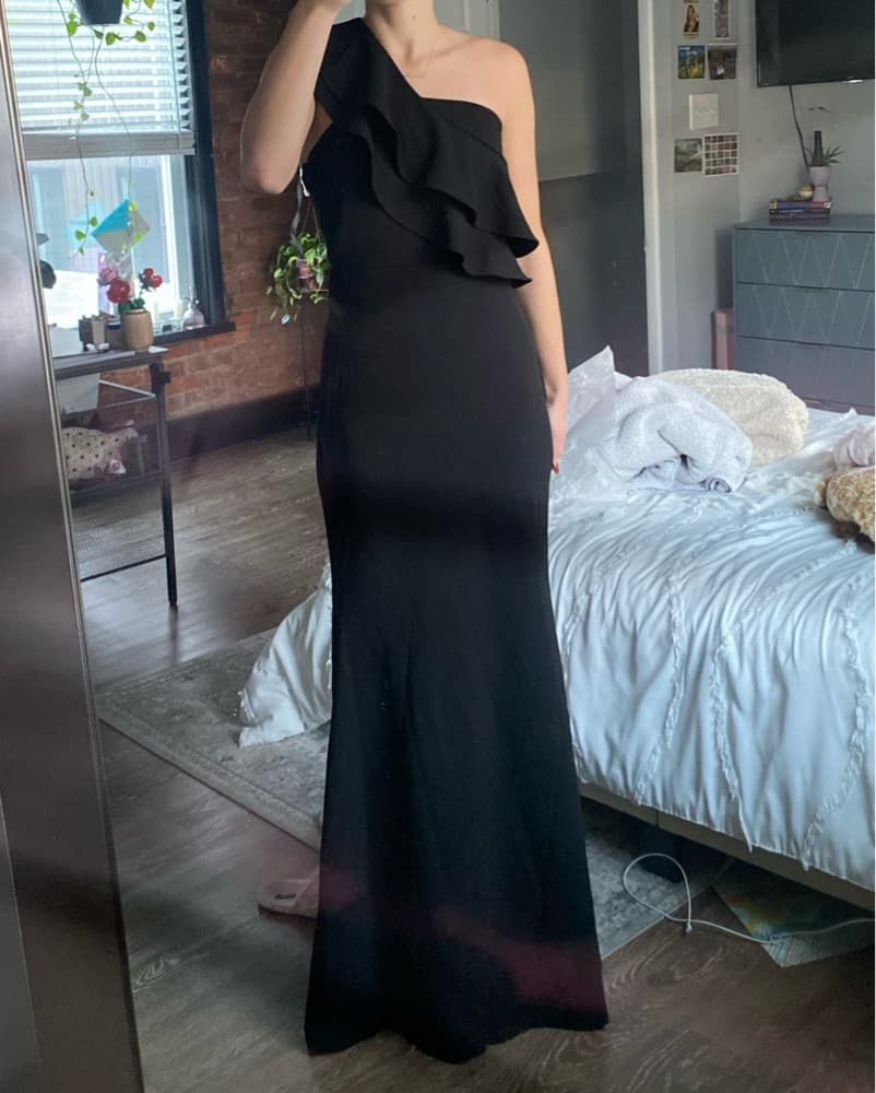 Black Wedding Guest Dress - Image 2