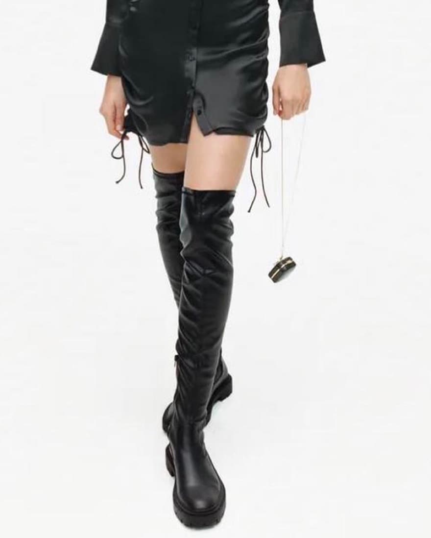 Zara over the knee boots - Image 1
