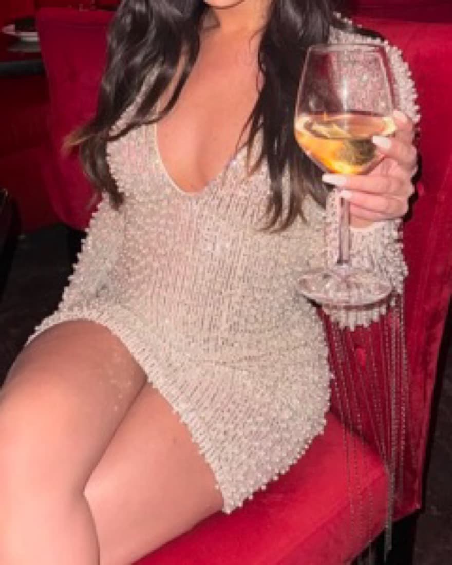 Dazzling Sequin Cocktail Dress - Image 2