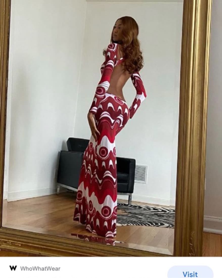 Cult gaia Ali Open Back Maxi - Image 1