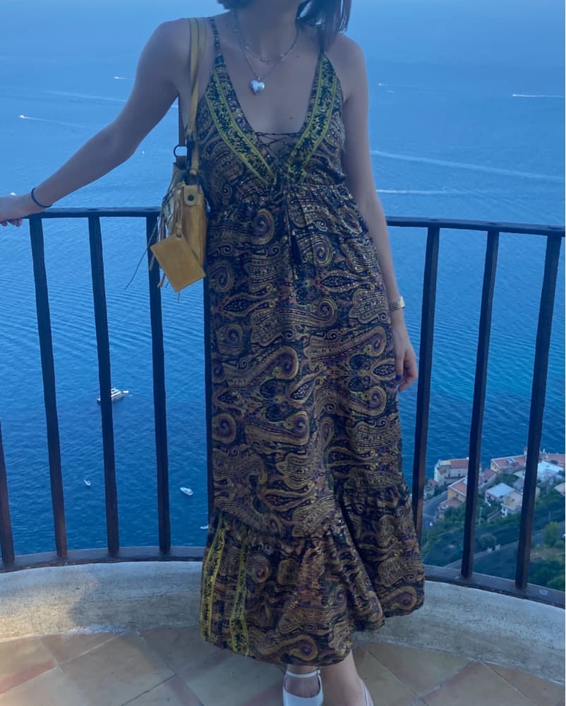 Paisley Maxi Dress - Image 2