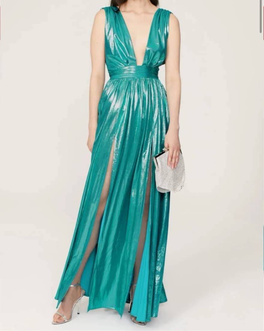 Bronx And Banco Romi Metallic Gown - Image 2