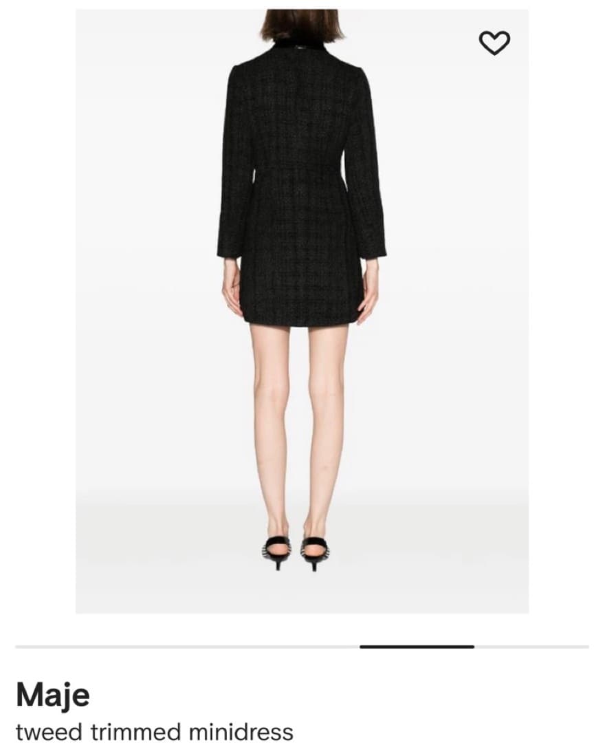 Maje Tweed Dress - Image 2
