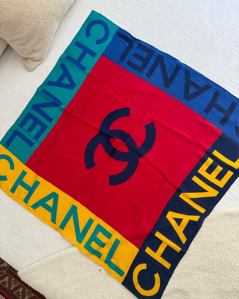 Silk Chanel Scarf  - Image 3