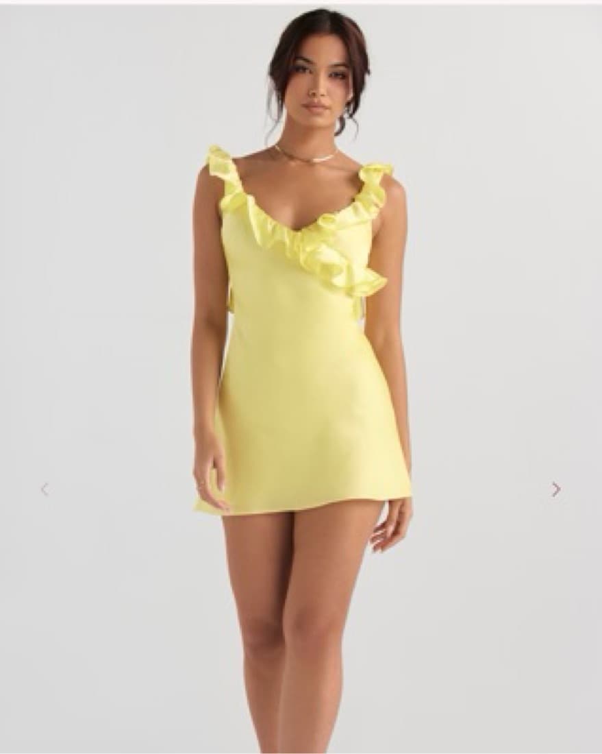 House of CB “Tink” Buttercup Mini Dress - Image 3