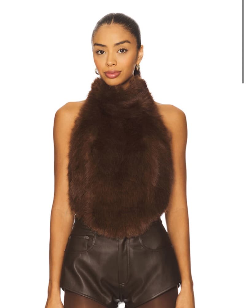 Bardot Fur Top - Image 1