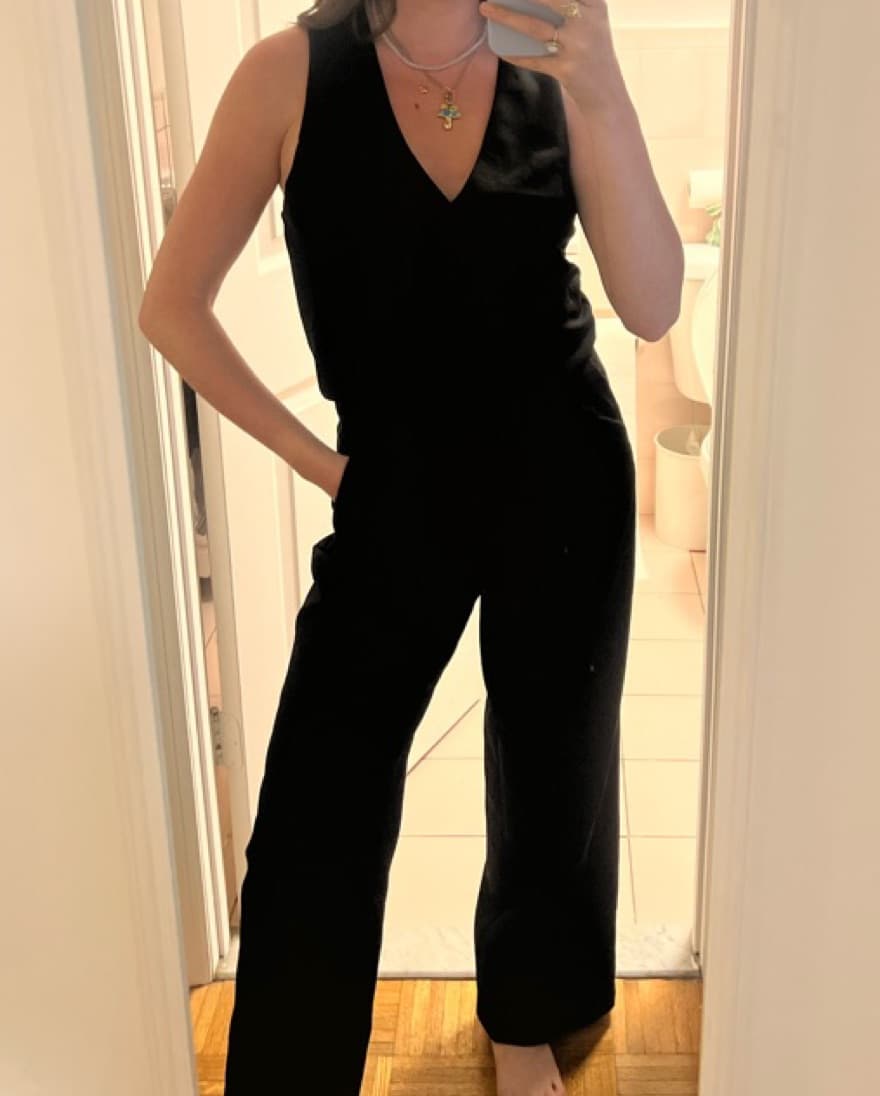 Black Vest top - Image 1