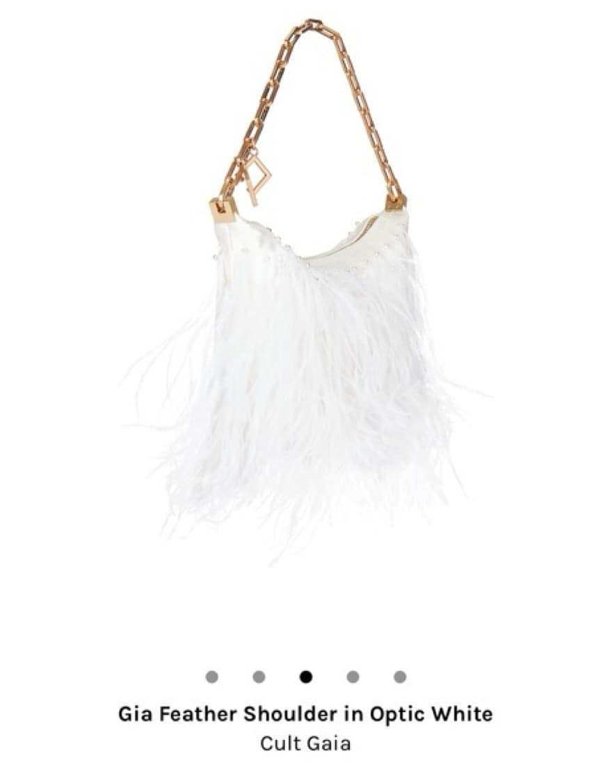 CULT GAIA Gia Feather Shoulder Bag - Image 3