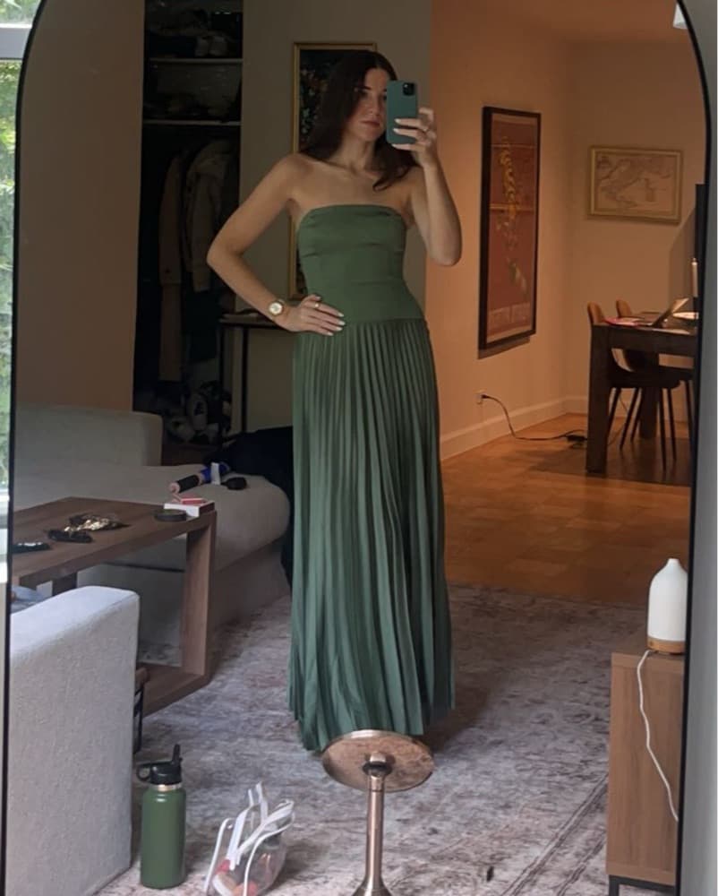 A&F Giselle Drop-Waist Maxi Dress - Image 1