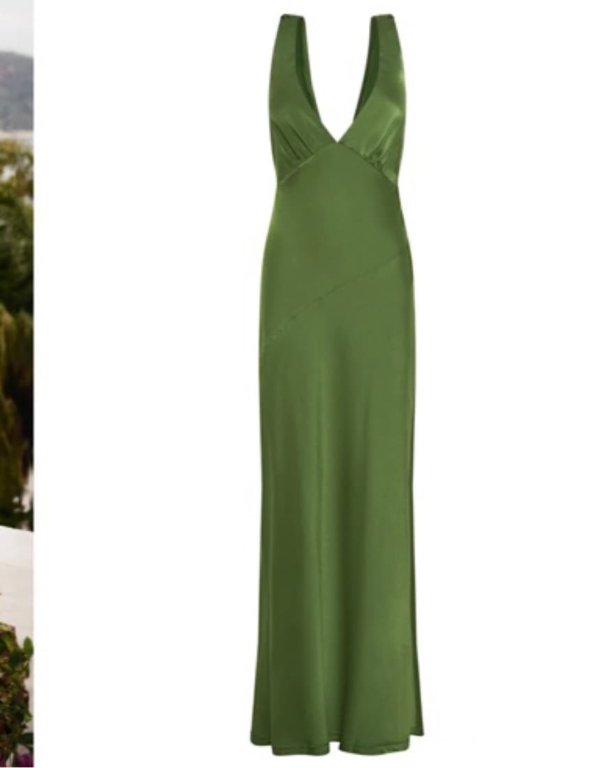 Nadia Maxi Dress-MESHKI In Emerald - Image 4