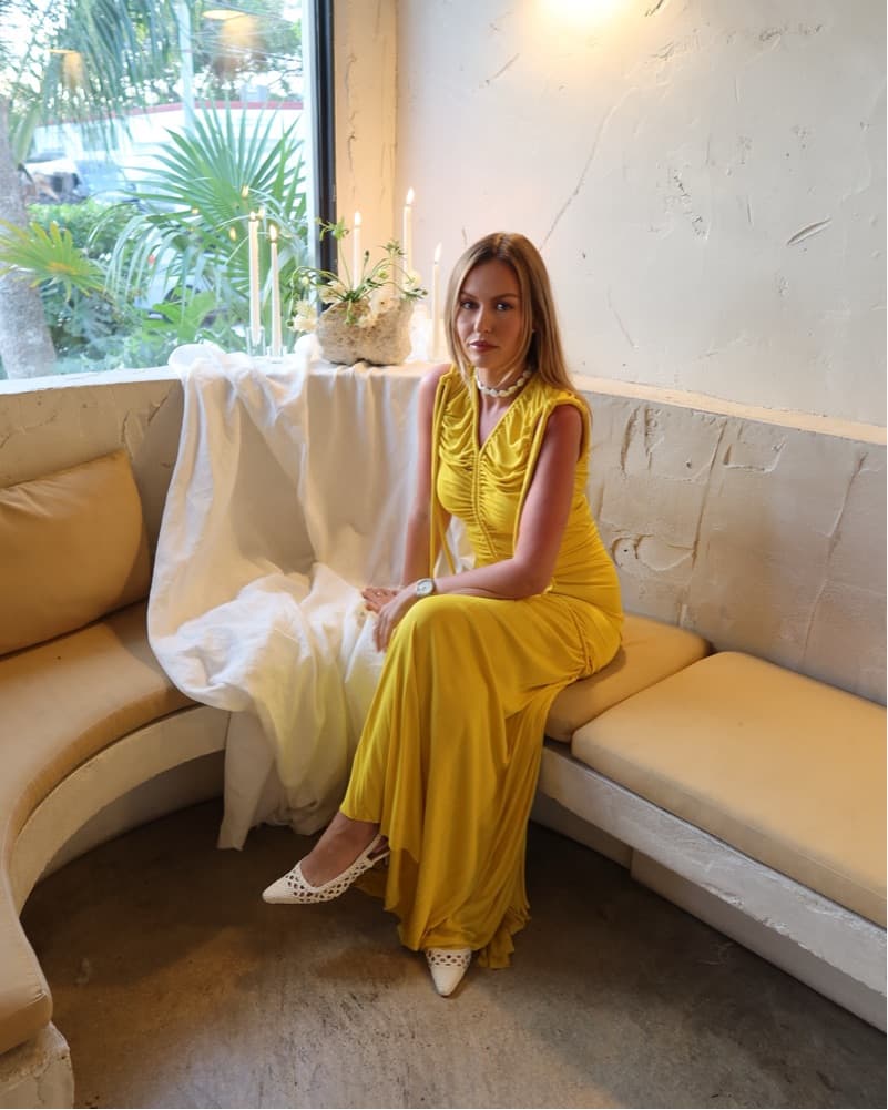 Yellow Proenza Schouler Dress - Image 3
