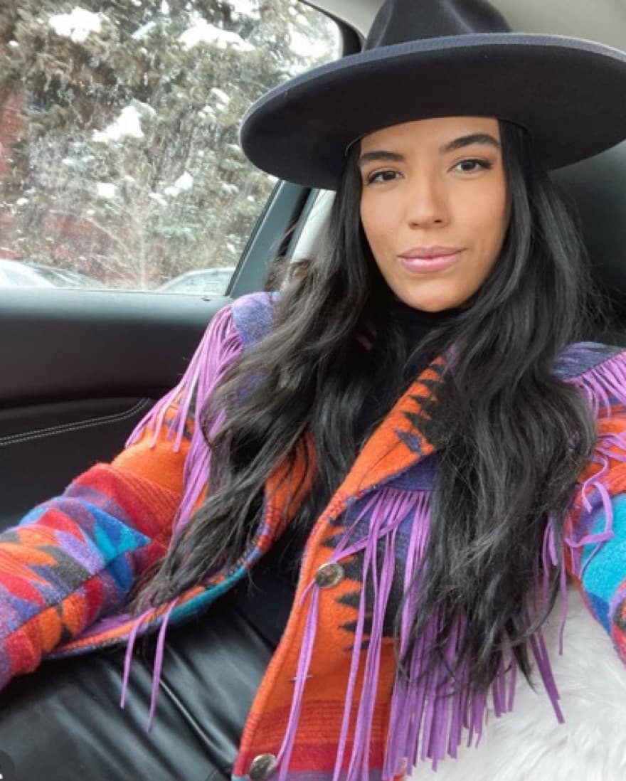 Vintage Pioneer Wear Fringe Wool Jacket - Image 2