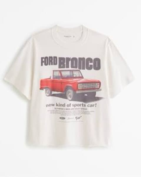 Ford Bronco Oversized Tshirt - Image 1
