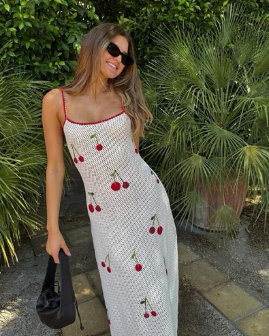 Leslie Amon Cherry Dress - Image 4