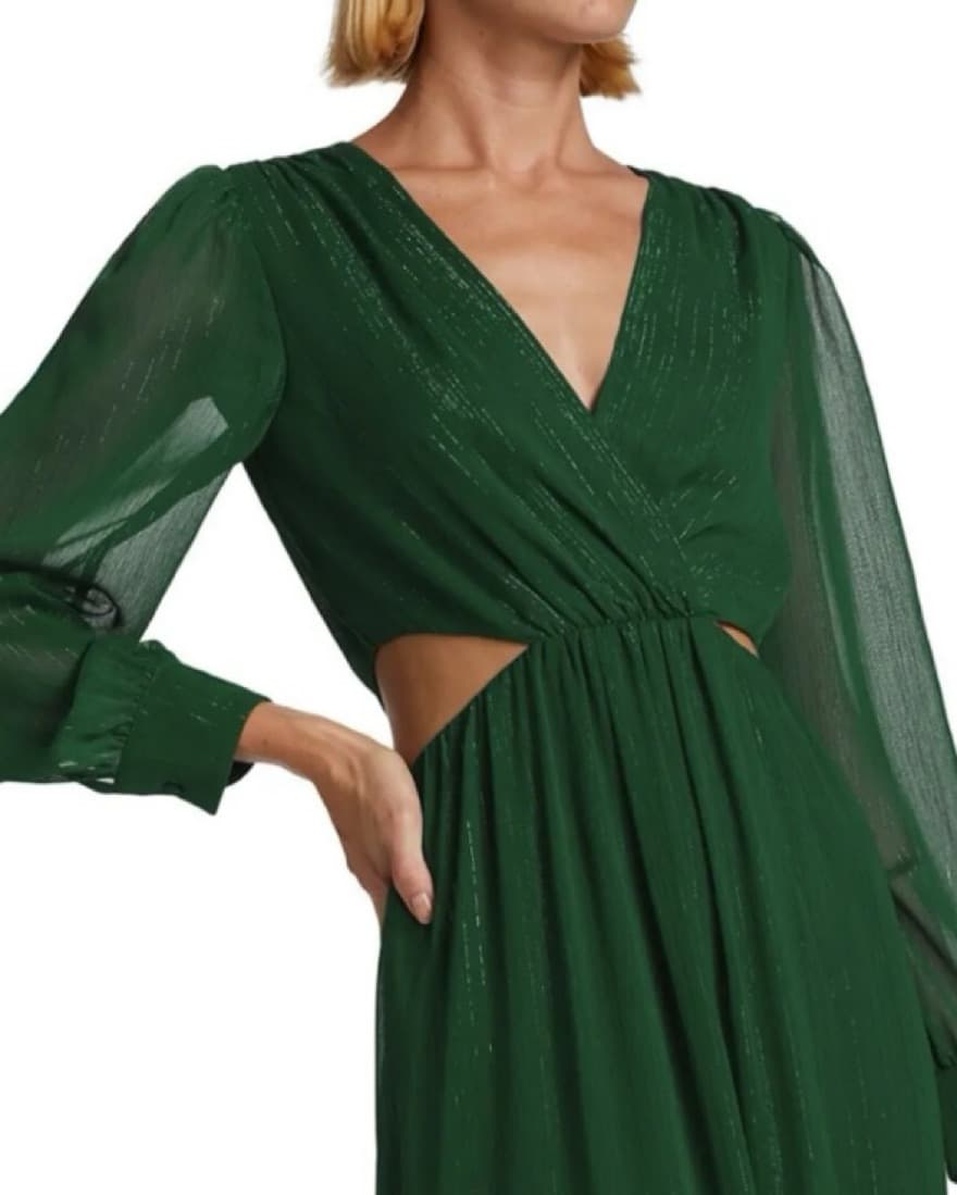 Wayf Rexy Cut-out Tiered Maxi Dress - Image 5